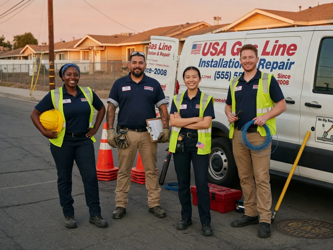 Gas Line Installation company in Susan, VA